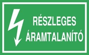 Részleges áramtalanító