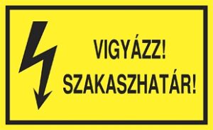 Vigyázz! Szakaszhatár!