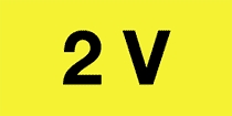 2 V