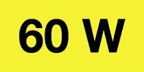 60 W