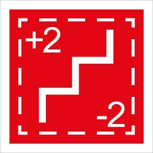 Lépcsőn elérhető szintek - Lépcsőház