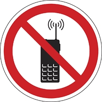 Rádiótelefont használni tilos!