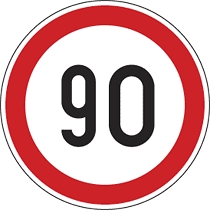 90 km/h