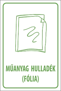 Műanyag hulladék (fólia)