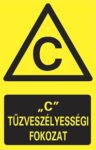 C tűzveszélyességi fokozat